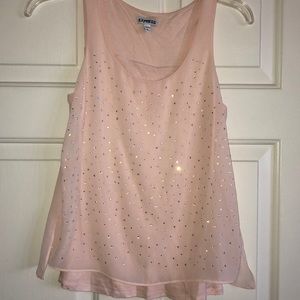 Pretty rhinestone tank!